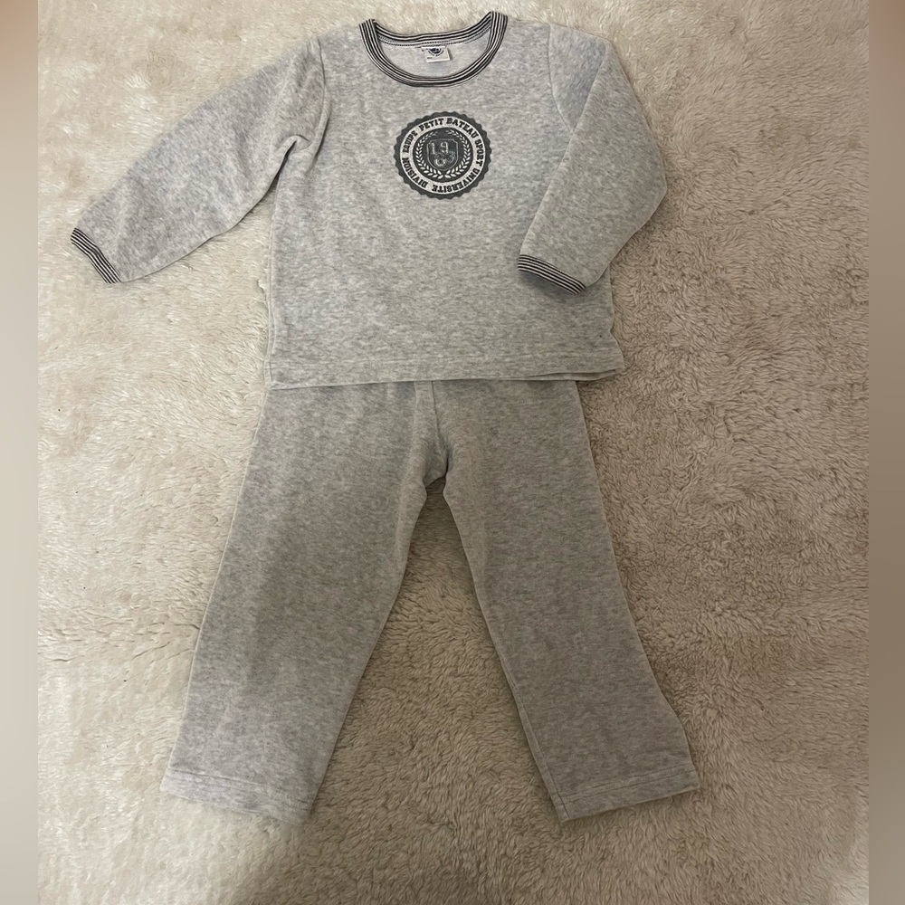 Petit Bateau cozy jogger set
